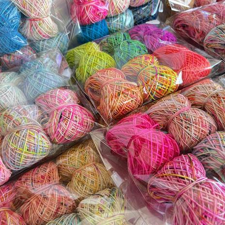 4ply Hand Dyed Scrappy Packs - 6 x 20g