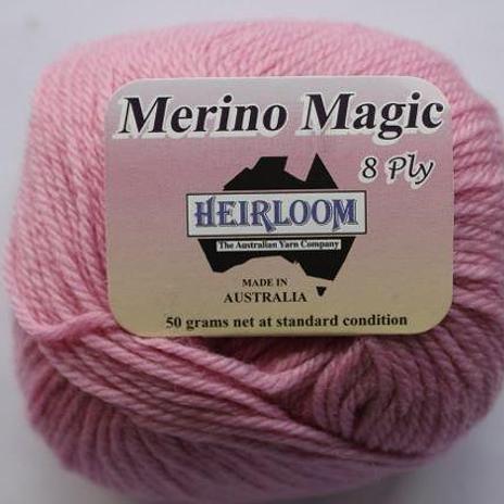 Heirloom Merino Magic 8ply - dusty rose 215