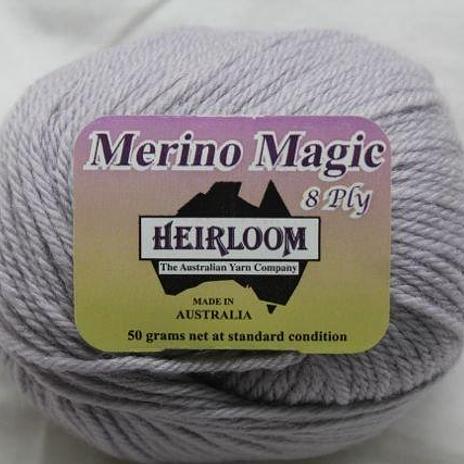 Heirloom Merino Magic 8ply - grey 206