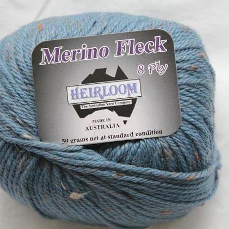 Heirloom Merino Fleck 8ply -555 denim