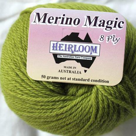 Heirloom Merino Magic - olive 235
