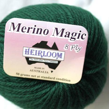 Heirloom Merino Magic - deep forest 519