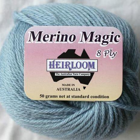 Heirloom Merino Magic - ice blue 229