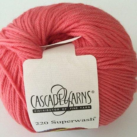 220 Superwash - 834 Strawberry Pink
