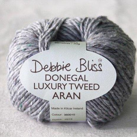 Debbie Bliss Donegal Luxury  Tweed - 10 Silver