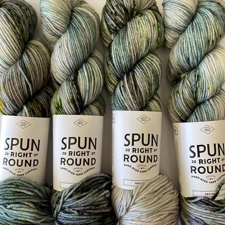 Spun Right Round Squish DK - In The Pines