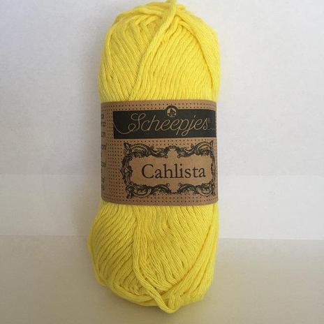 Scheepjes Cahlista Cotton - Lemon 280