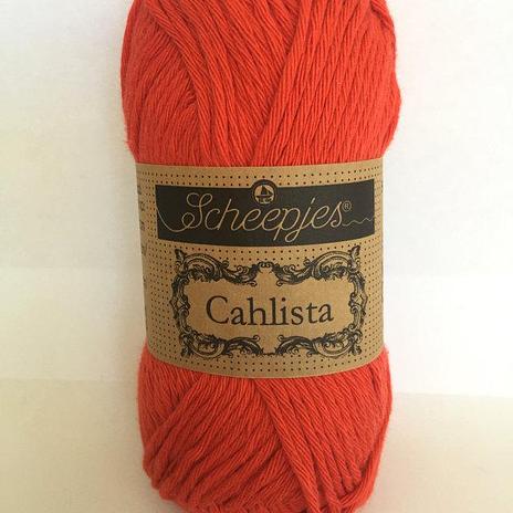 Scheepjes Cahlista Cotton - Poppy Red 390