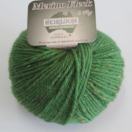 Heirloom Merino Fleck 8ply -542 grass