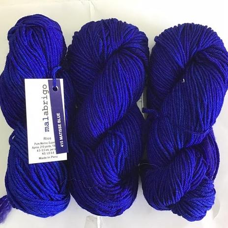 Malabrigo Rios - 415 matisse blue