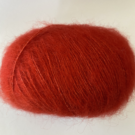 Lana Gatto Silk Mohair - 6024 fire red
