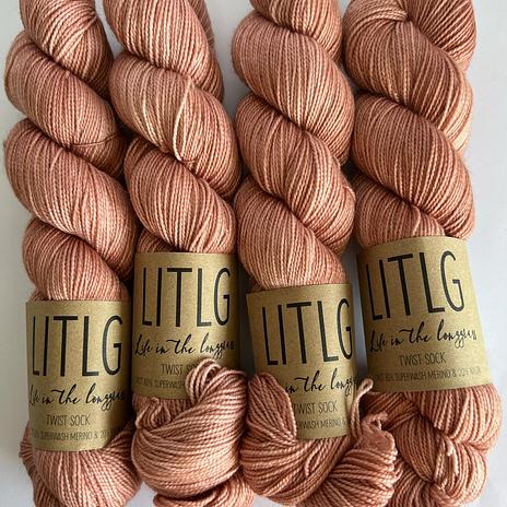 Life in the Long Grass (LITLG) Twist sock - Antique
