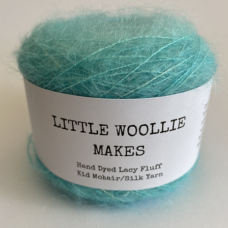 Little Woollie Makes - Mohair Silk - pool