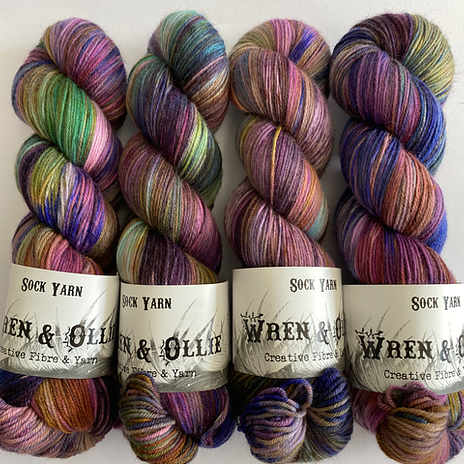 Wren and Ollie Sock Yarn - archimedes