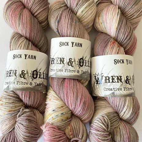 Wren and Ollie Sock Yarn - flora