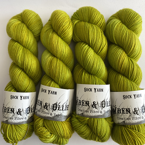 Wren and Ollie Sock Yarn - sprout