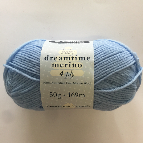 Dreamtime Merino 4ply -3880 Blue
