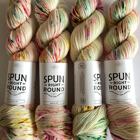 Spun Right Round Squish DK - Party Streamers