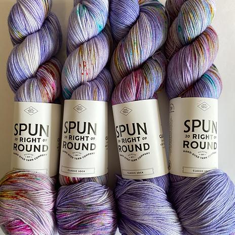 Spun Right Round Classic Sock - Careless Whiskers