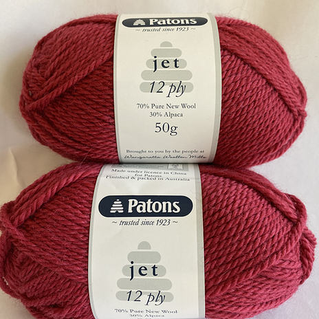 Patons Jet 12 ply - 856 rose