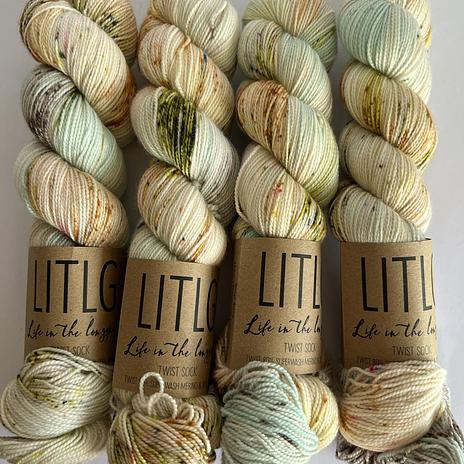 Life in the Long Grass (LITLG) Twist sock - Celestial