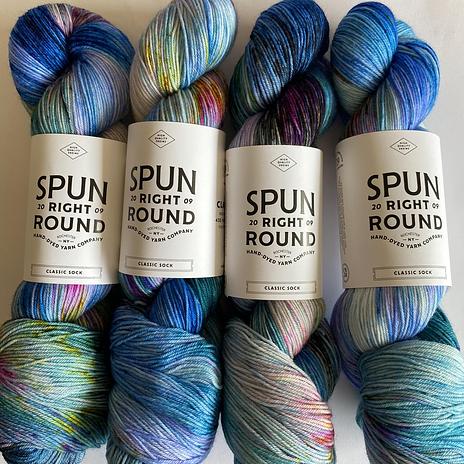 Spun Right Round Classic Sock - Pack Your Maniac