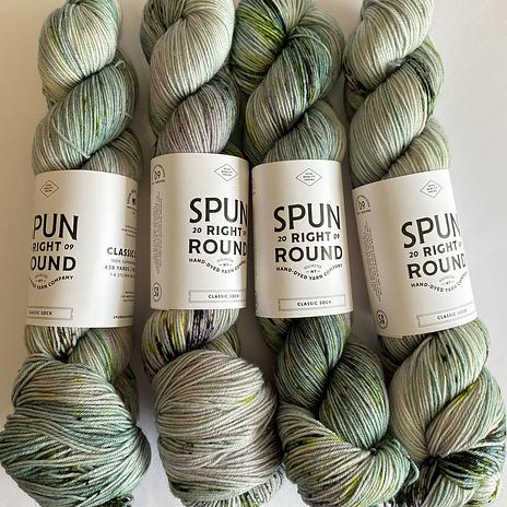 Spun Right Round Classic Sock - In The Pines