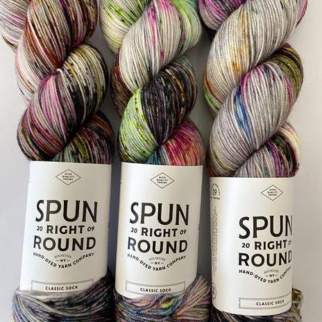 Spun Right Round Classic Sock - House of Dolls