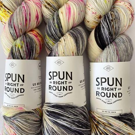 Spun Right Round US 80/20 Sock - House of Dolls