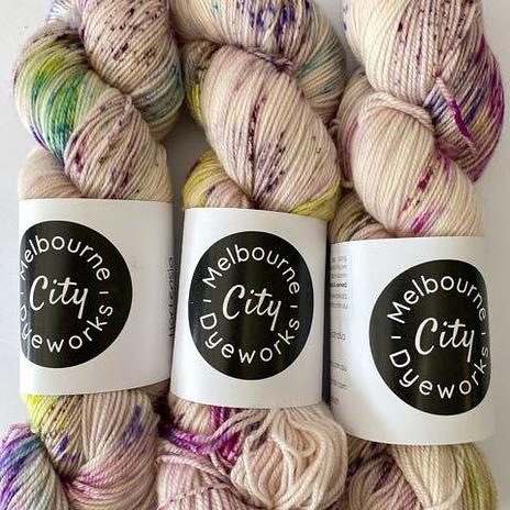 Melbourne City Dyeworks -Sock - Hortensia