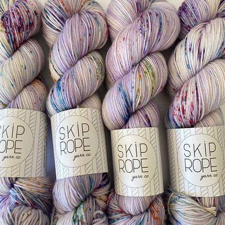 Skip Rope Yarn Co 9-5 sock - Periwinkle Twinkle