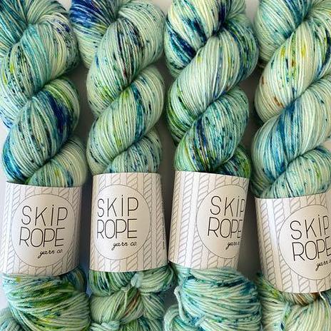 Skip Rope Yarn Co 9-5 sock - Coral Coast