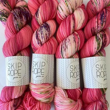 Skip Rope Yarn Co 9-5 sock - Candy Candy Candy