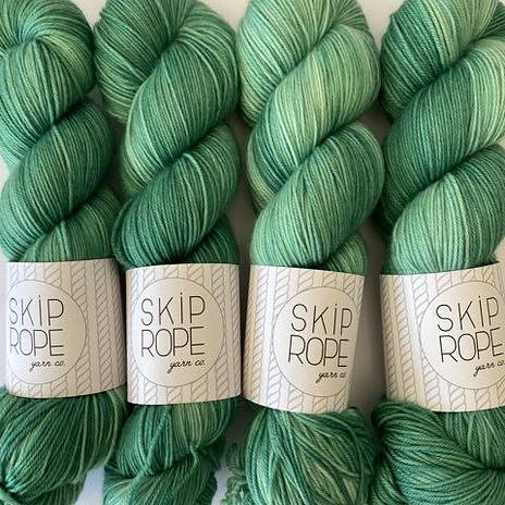 Skip Rope Yarn Co 9-5 sock - jade buddah