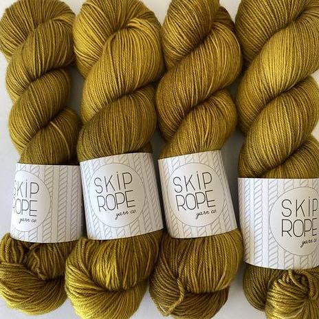 Skip Rope Yarn Co 9-5 sock - keen as