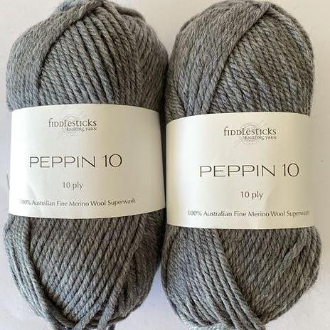 Peppin 10ply - 1035 charcoal