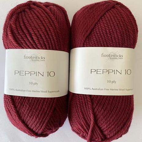 Peppin 10ply - 1013 burgundy