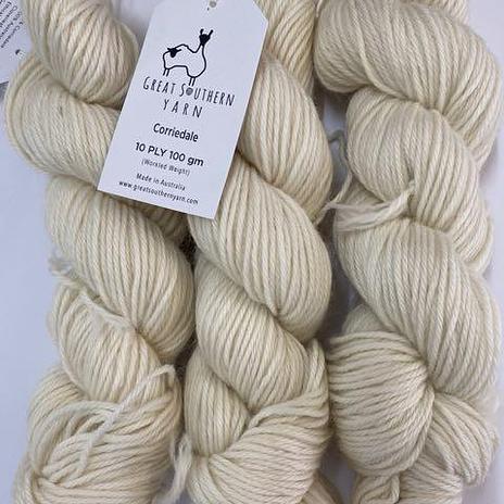 Corriedale 10ply - Natural
