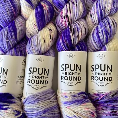 Spun Right Round Squish DK - Lights Out