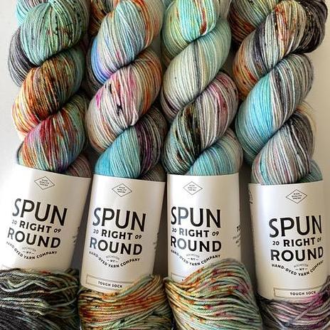 Spun Right Round Tough Sock - Spaced Out