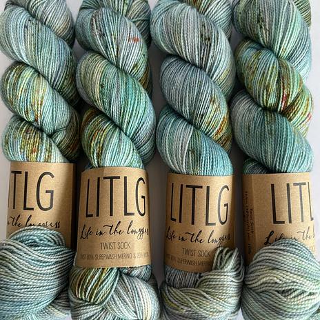 Life in the Long Grass (LITLG) Twist sock - Lough Corrib