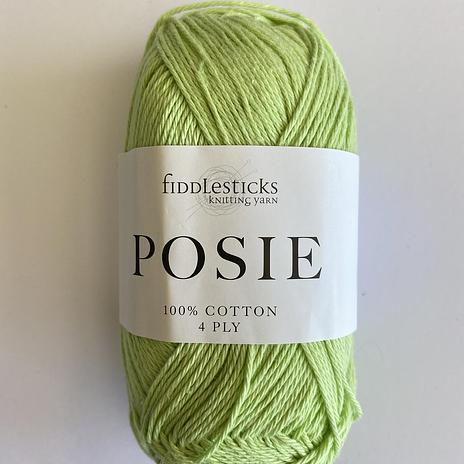 Fiddlesticks Posie 4ply cotton - 034 Mint