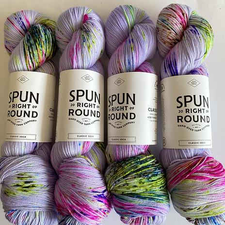 Spun Right Round Classic Sock - Apparition