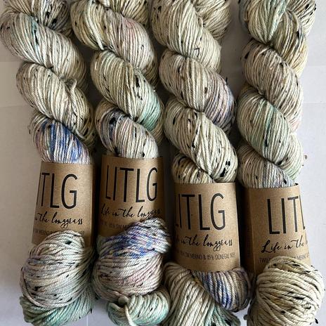 Life in the Long Grass (LITLG) Tweed DK- Floral