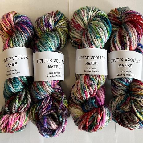 Little Woollie Makes Chunky Merino - Chaos Theory