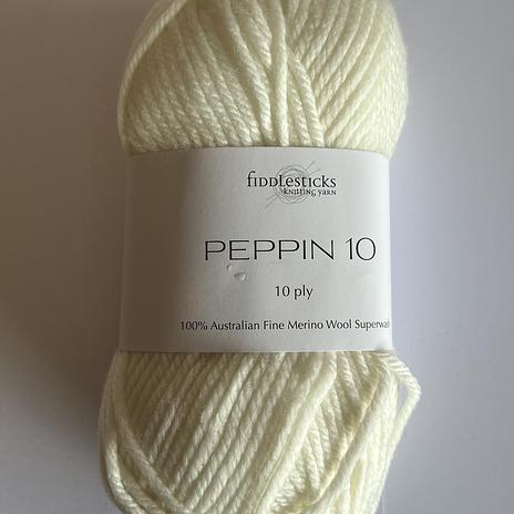 Peppin 10ply - 1002 Cream