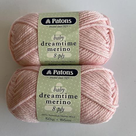 Dreamtime Merino 8ply - 0333 Sweet pink
