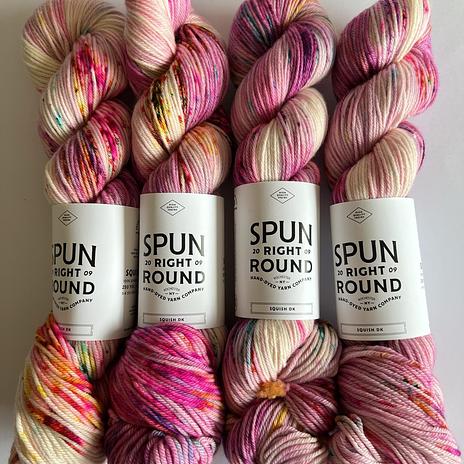 Spun Right Round Squish DK - Topcoat Candy