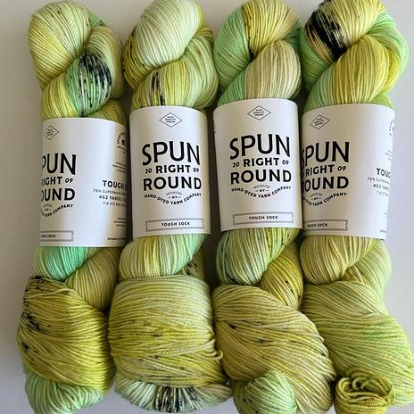 Spun Right Round Tough Sock - Sprout