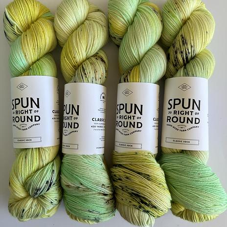 Spun Right Round Classic Sock - Sprout